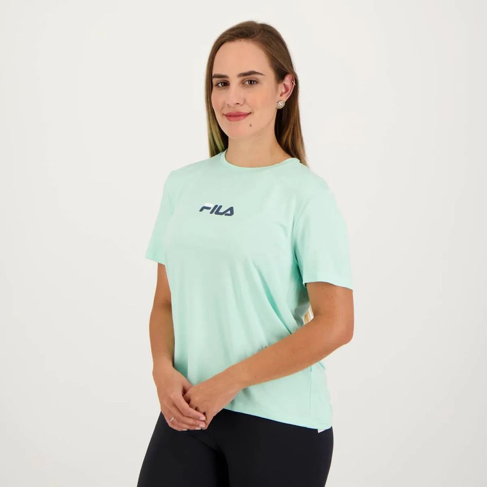 Camiseta Fila Letter Fit | Feminina